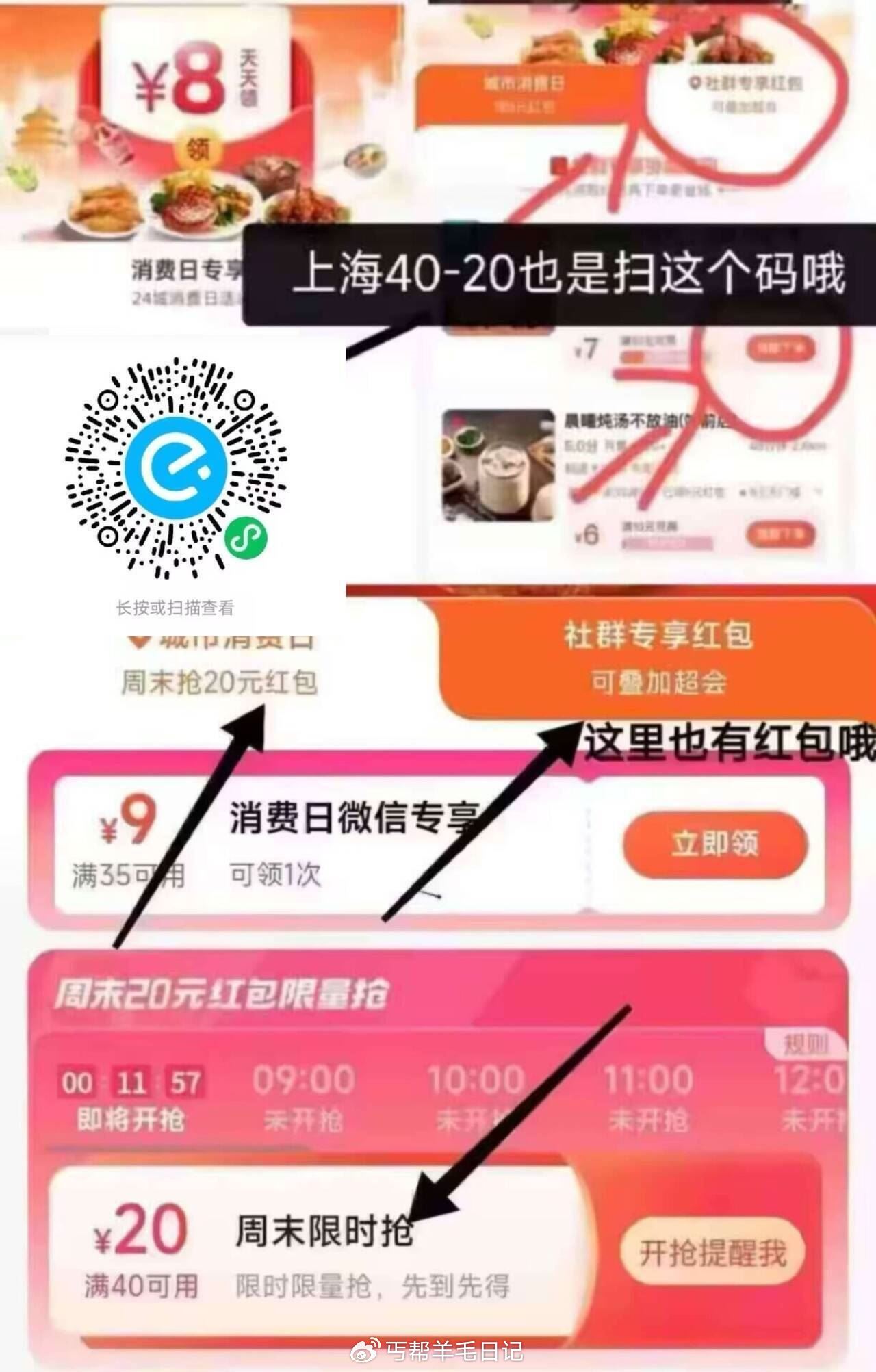 上海 8-21点 每个整点 ⭐elm搜 每天吃饭 ⭐疯狂周末40-20 很好抢 —-117资源网