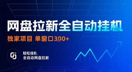 网盘拉新全自动挂G，独家技术，操作简单，自动完成拉新任务，单窗口3张【揭秘】-117资源网