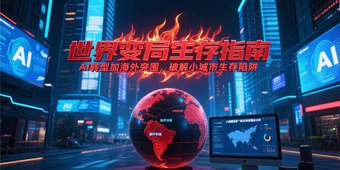 付费文章《世界变局生存指南，AI转型加海外突围，破解小城市生存陷阱》-117资源网