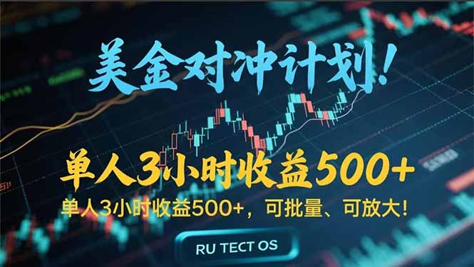 长久稳定的撸美金项目，平均3小时收入 500+，可公司实地考察实地操作！-117资源网