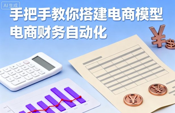 手把手教你搭建电商模型-电商财务自动化-117资源网