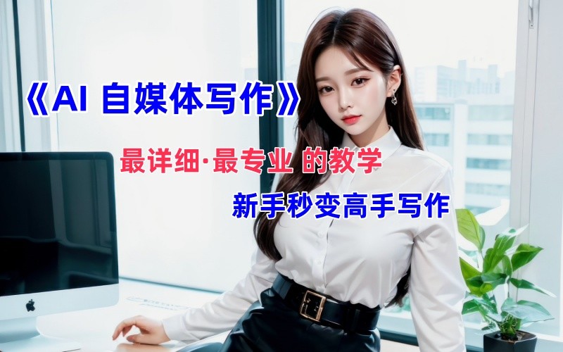 全网最全最细最专业的“AI自媒体写作”教学，新手小白秒变写作高手！-117资源网