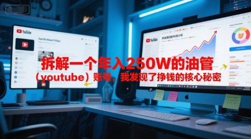 付费文章：拆解一个年入250W的油管(youtube)账号，我发现了挣钱的核心秘密-117资源网