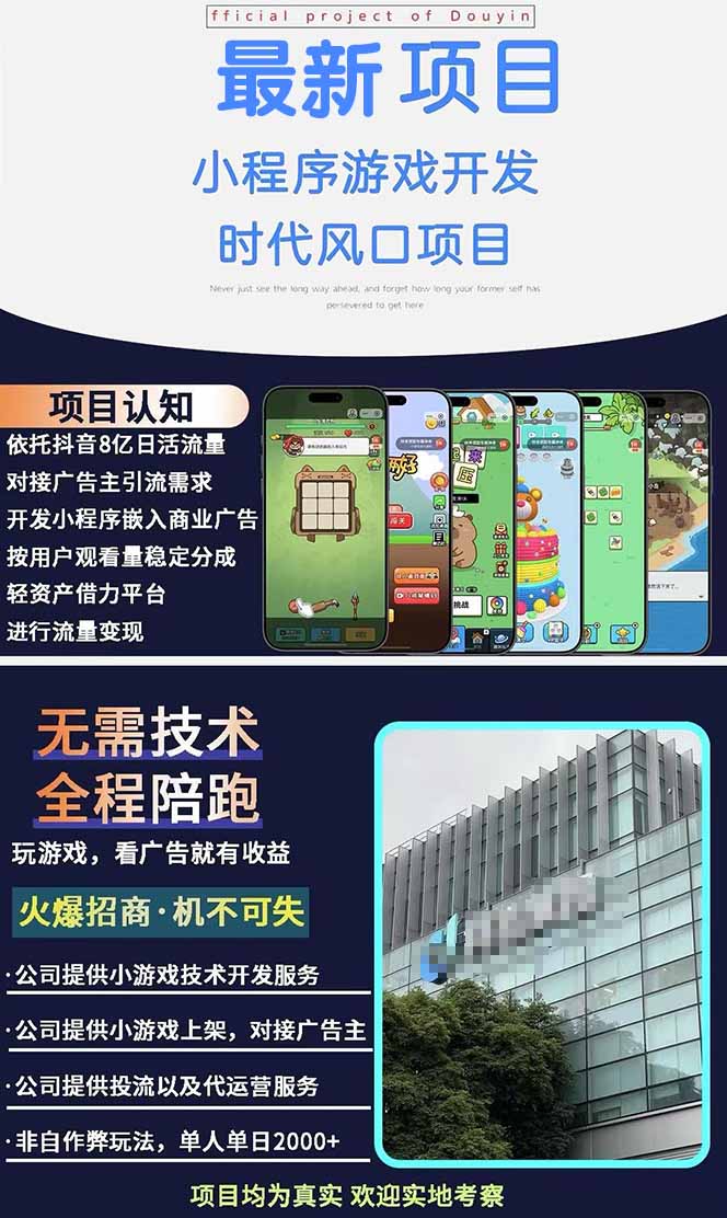 图片[1]-2025最热抖音项目 Ai时代风口项目小程序游戏开发 实测单个游戏日收入1800+-117资源网