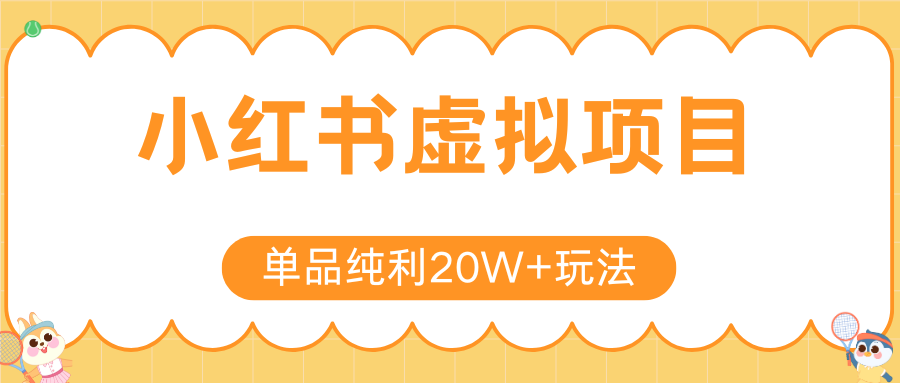 小红书虚拟电商新玩法，实现单品纯利20W+，可矩阵放大操作！-117资源网