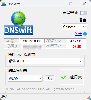 DNS切换工具DNSwift v1.1中文版-117资源网