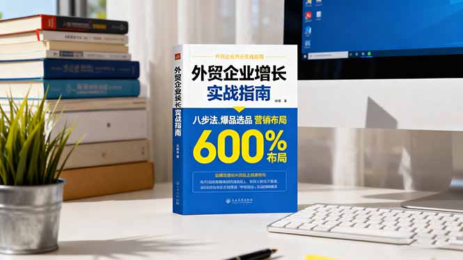 外贸企业增长实战指南，八步法、爆品选品、营销布局，业绩增长300%-117资源网