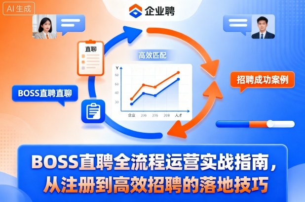 BOSS直聘全流程运营实战指南,从注册到高效招聘的落地技巧-117资源网