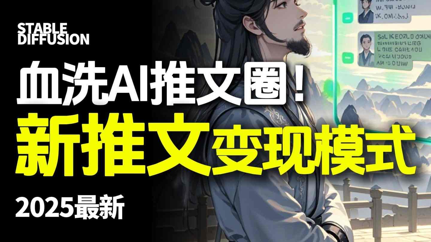 最新AI动态电影漫画小说推文，全流程实操教学，小白也能月入1W+-117资源网